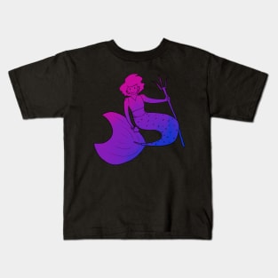 Bi mermaid Kids T-Shirt